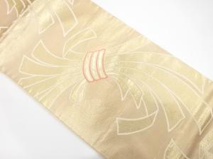 束ね熨斗模様織り出し　袋帯